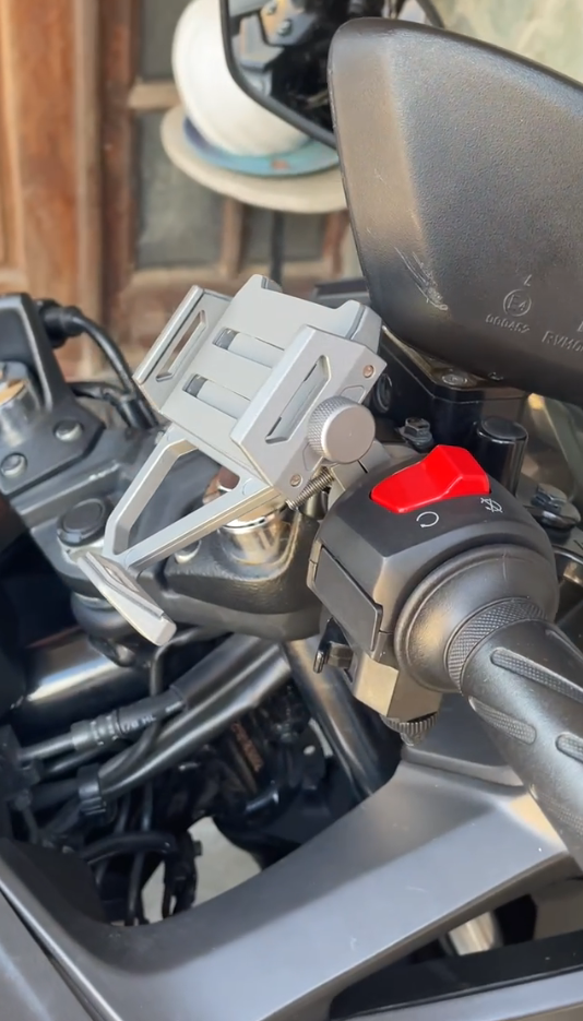 Soporte de Celular Antivibración CNC para Moto – BERUZZI